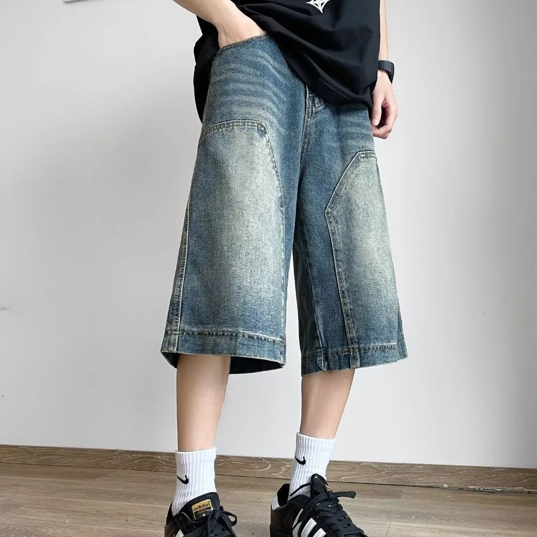 Retro Hip-Hop Loose Shorts — Streetwear — Unisex