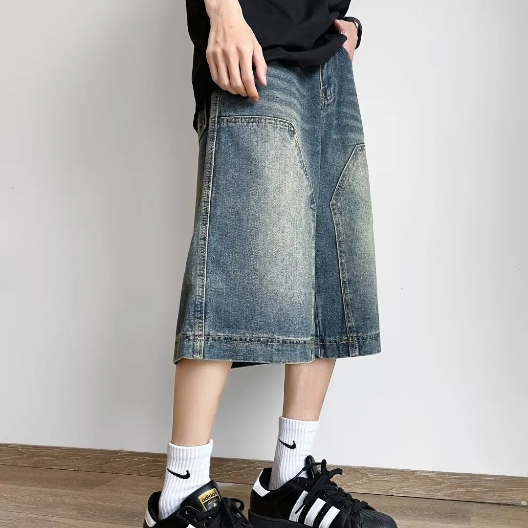 Retro Hip-Hop Loose Shorts — Streetwear — Unisex