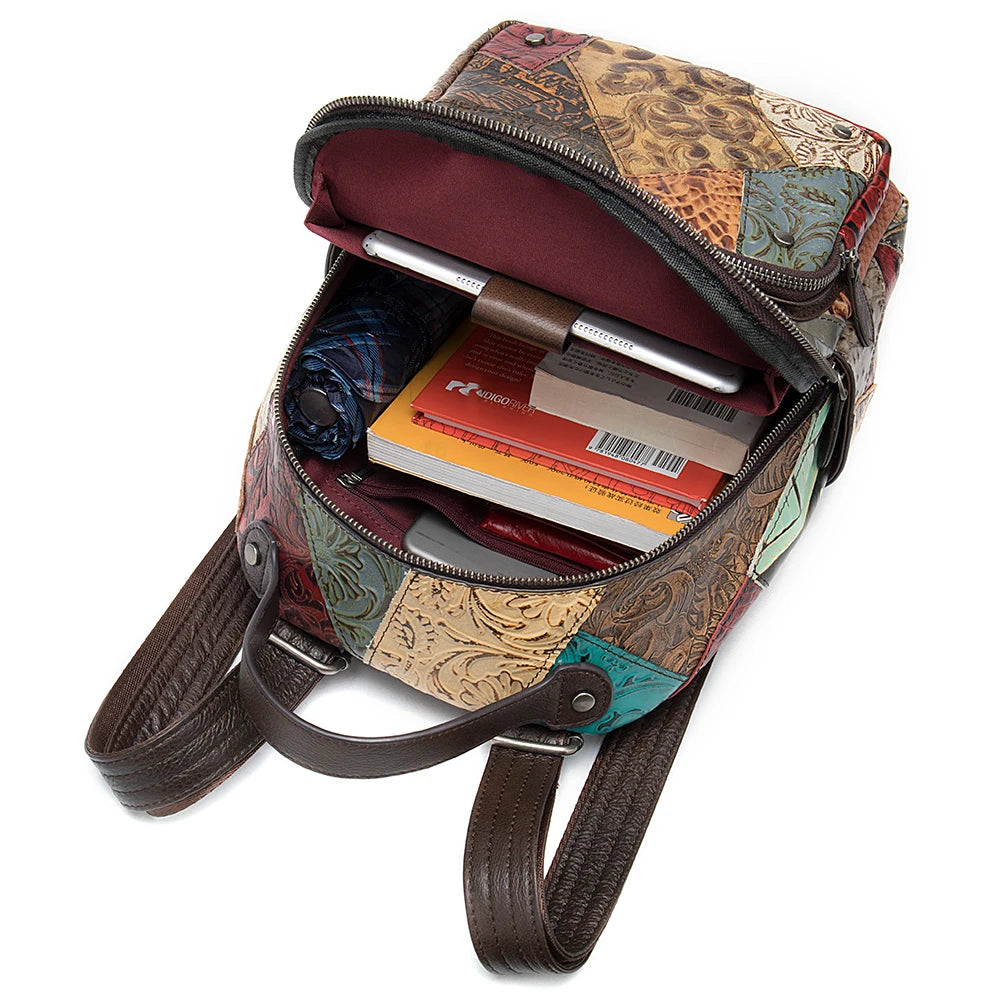 Vintage Backpack — Retro Style Bag — Unisex