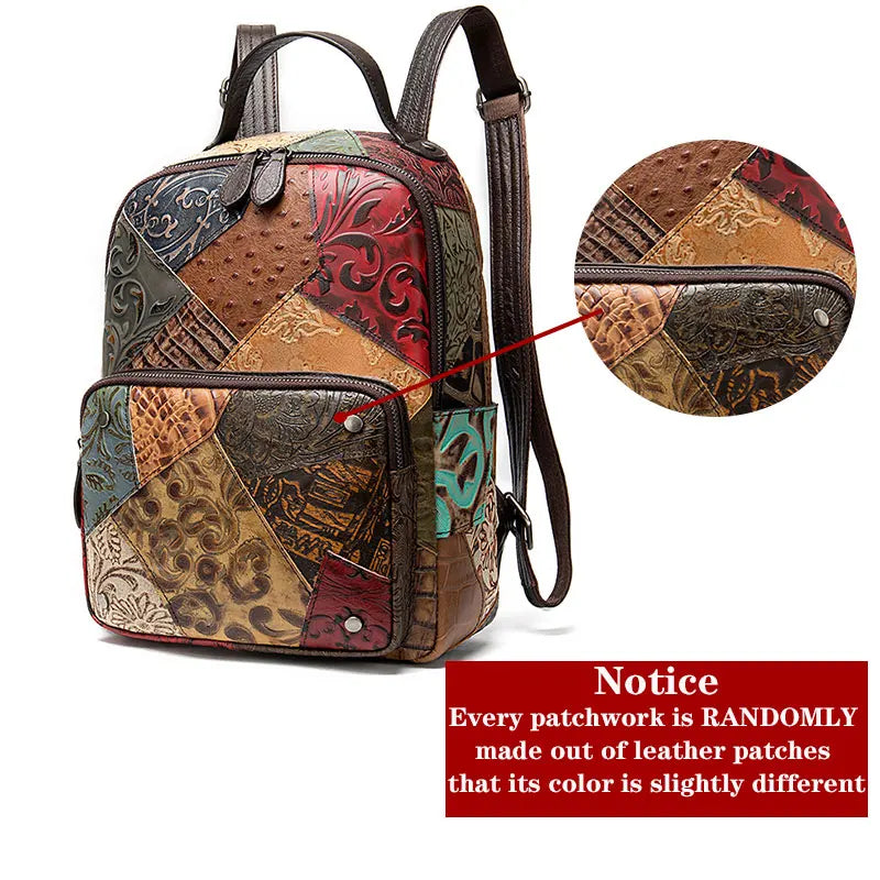 Vintage Backpack — Retro Style Bag — Unisex