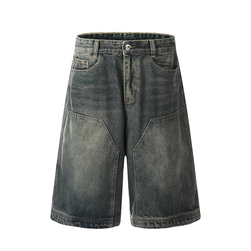Retro Hip-Hop Loose Shorts — Streetwear — Unisex