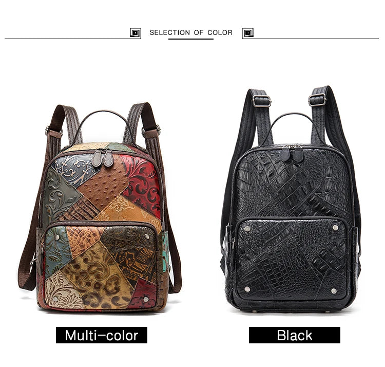 Vintage Backpack — Retro Style Bag — Unisex