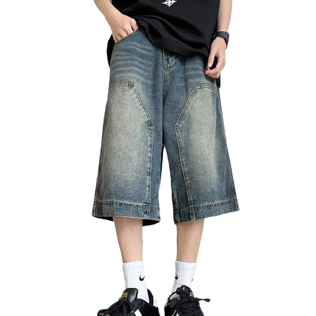 Retro Hip-Hop Loose Shorts — Streetwear — Unisex