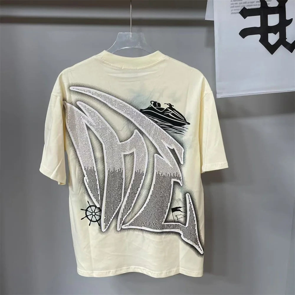 Oversized Streetwear T-Shirt — Urban Graphic Tee — Men