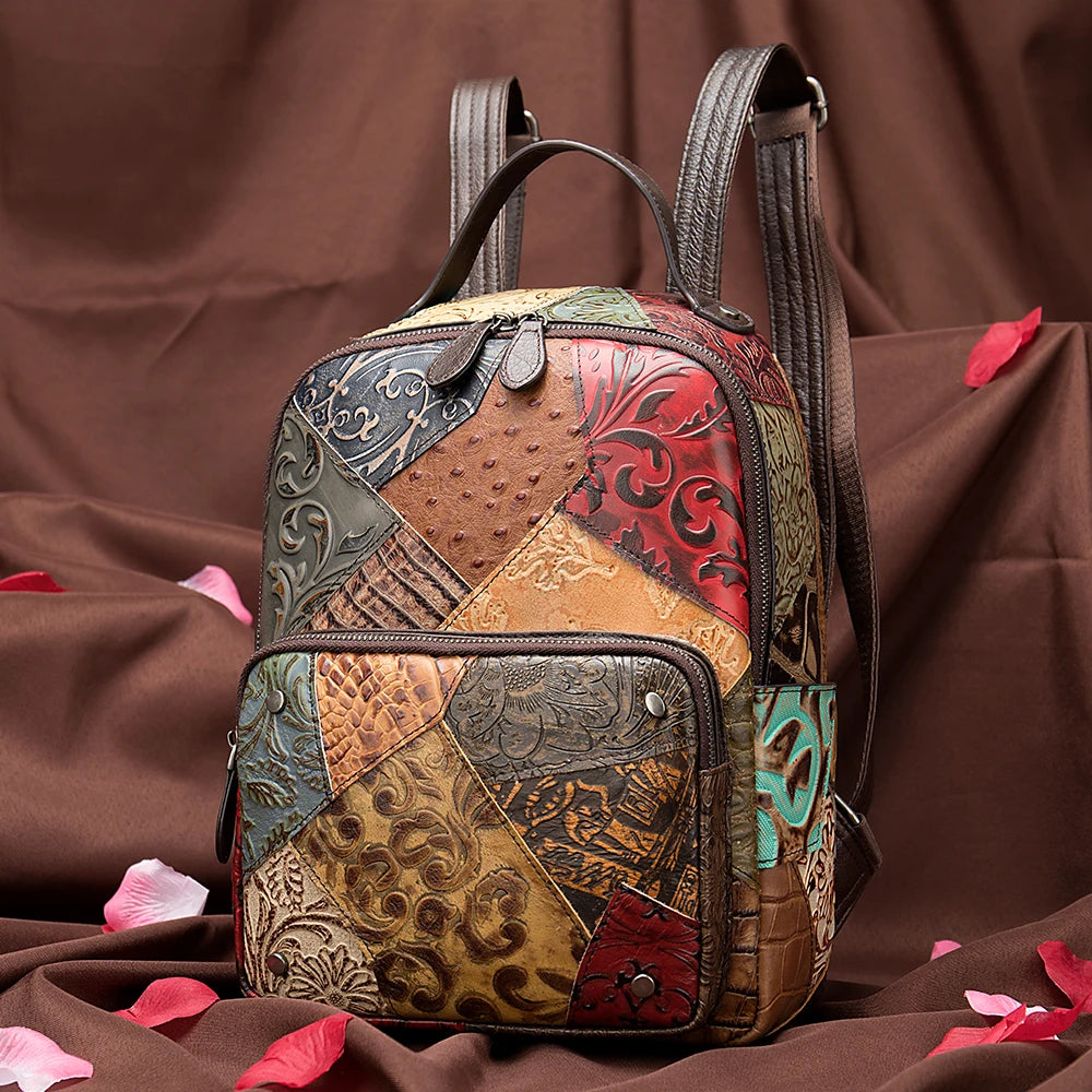 Vintage Backpack — Retro Style Bag — Unisex