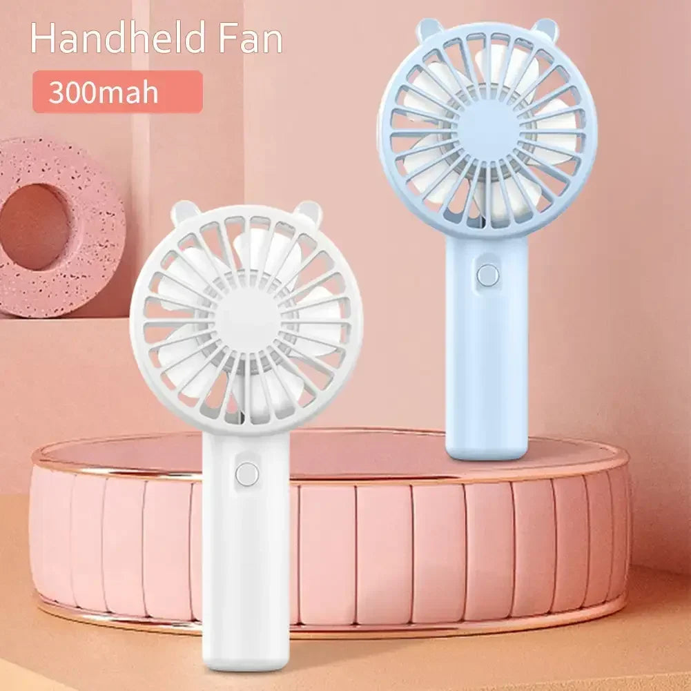 Portable USB Rechargeable Handheld Fan — Mini Cooling Fan