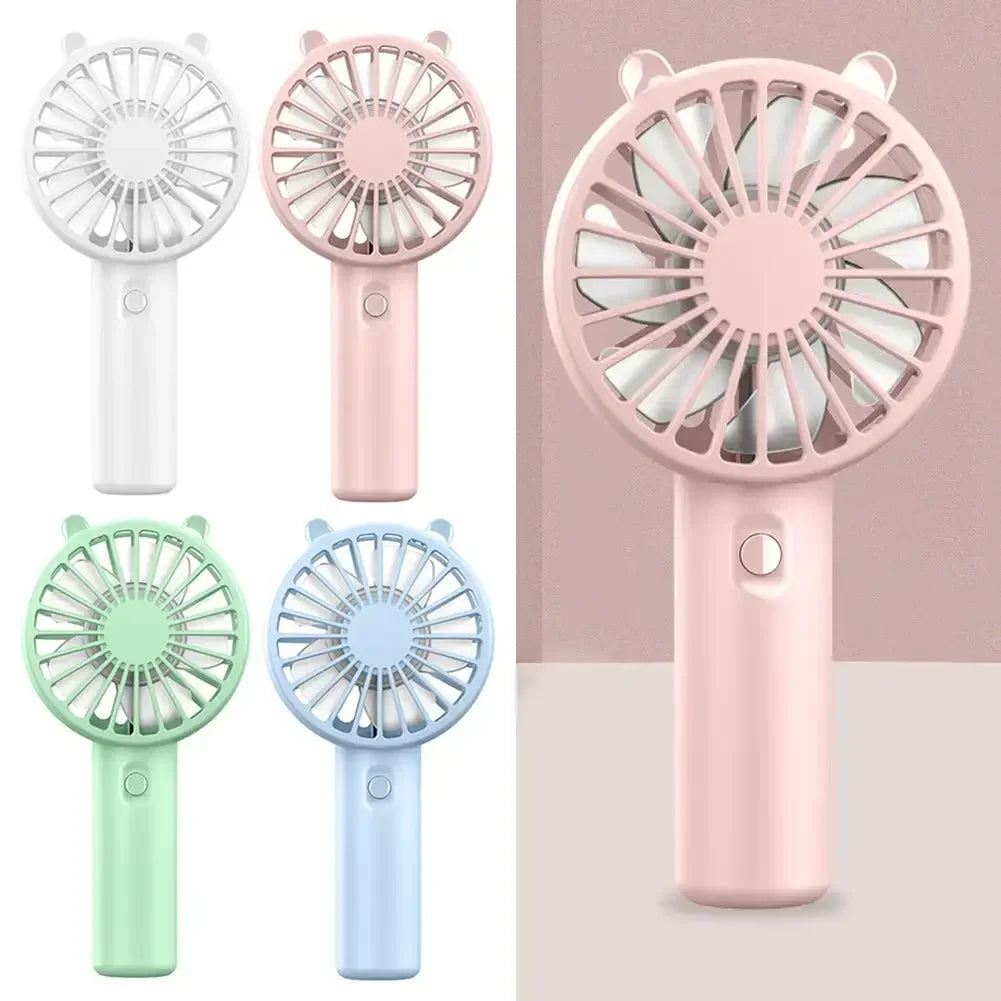 Portable USB Rechargeable Handheld Fan — Mini Cooling Fan