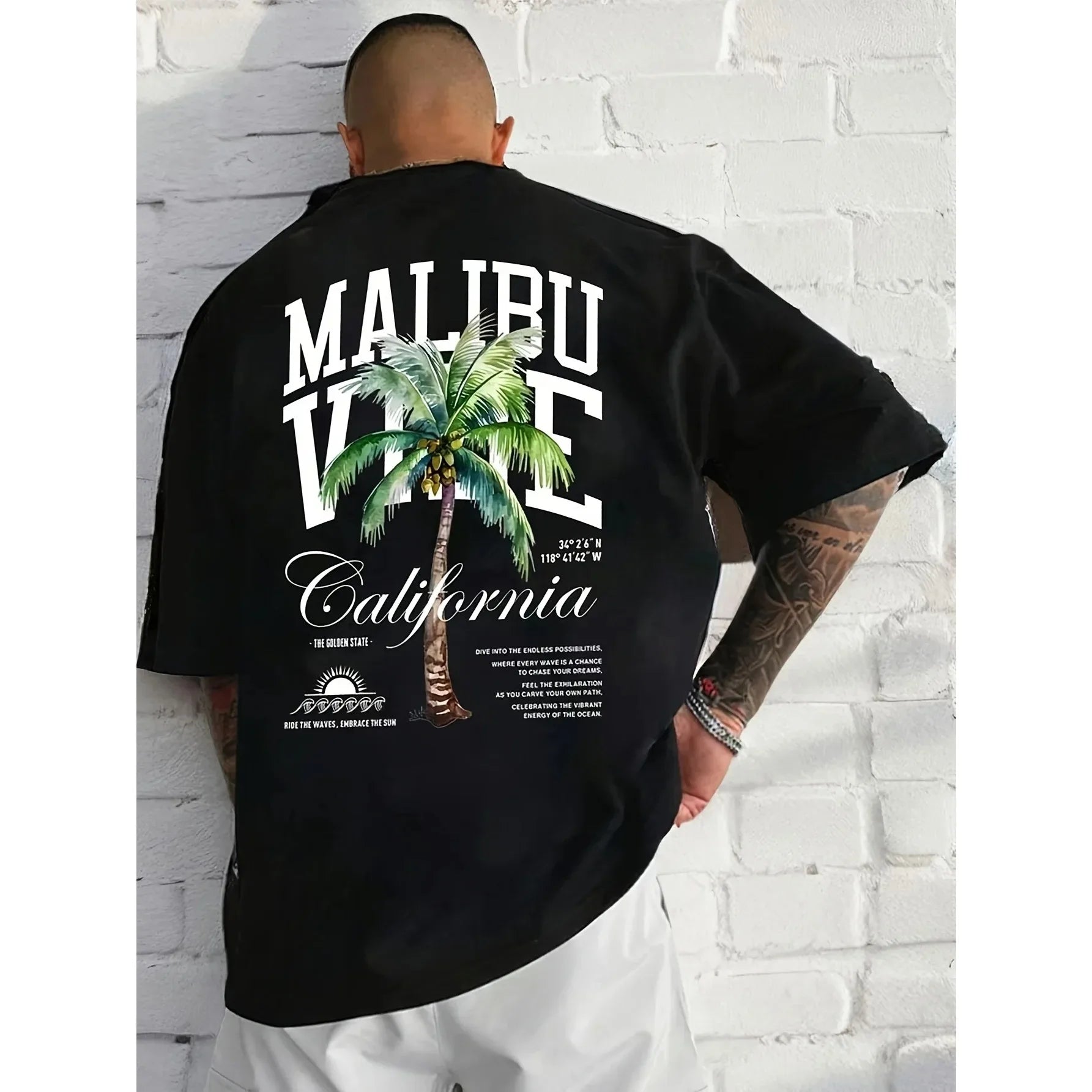 Urban Oversized Hip-Hop Tee — Streetwear — Unisex