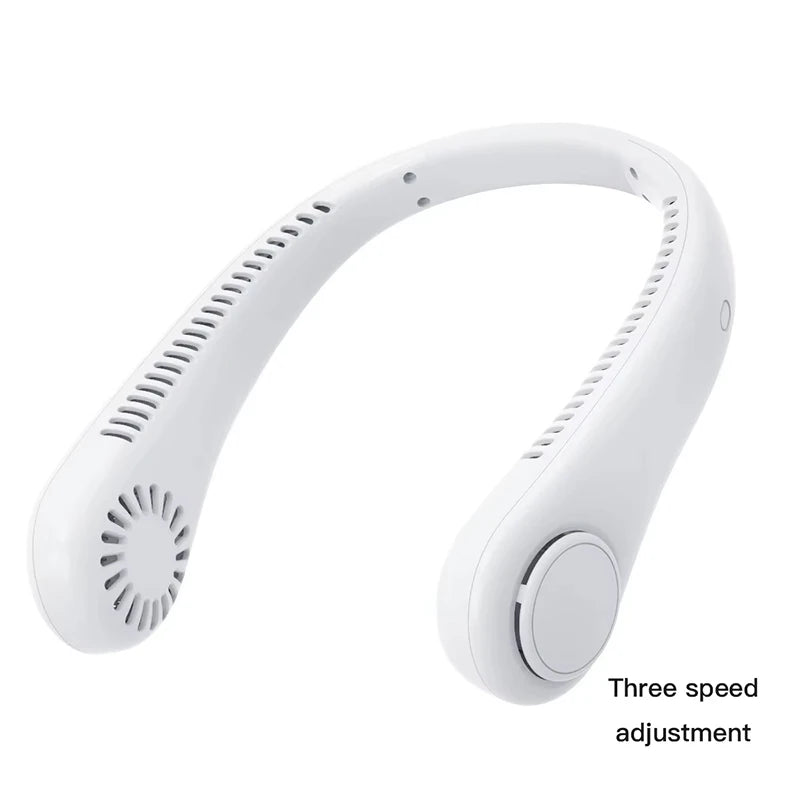 Fan Long Battery Neck Portable, Mini Summer Sport Fan