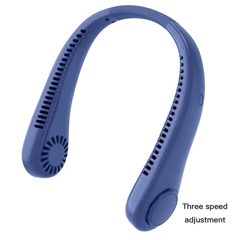 Fan Long Battery Neck Portable, Mini Summer Sport Fan