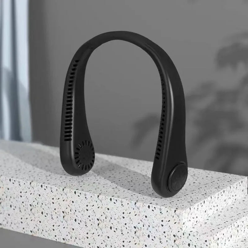 Fan Long Battery Neck Portable, Mini Summer Sport Fan