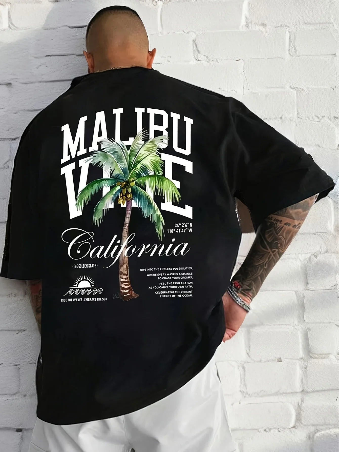 Urban Oversized Hip-Hop Tee — Streetwear — Unisex