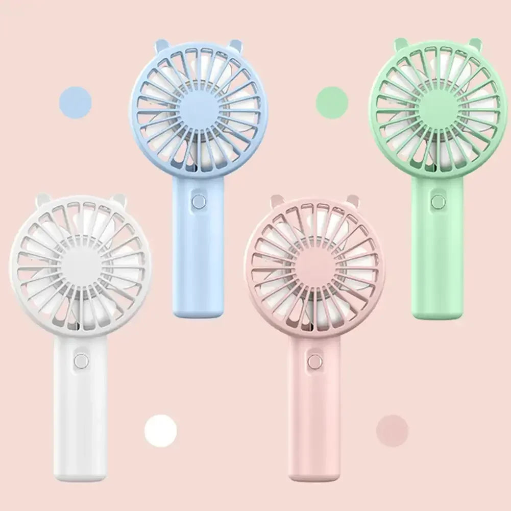 Portable USB Rechargeable Handheld Fan — Mini Cooling Fan